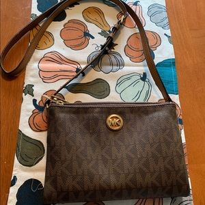 Michael Kors Adele Logo Crossbody